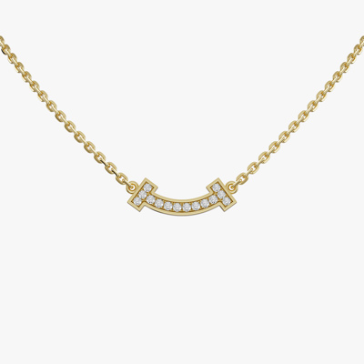گردنبند جواهر تیفانی (Tiffany T)(سایز کوچک)